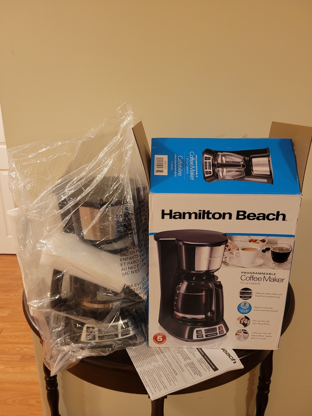 Brand New Hamilton Beach Programmable 12 Cup Coffee Maker